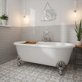 Handmade Grey Ceramic Wall 75x300mm