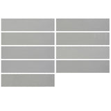 Crafted Patterns Grey wall tiles 75 x 300mm