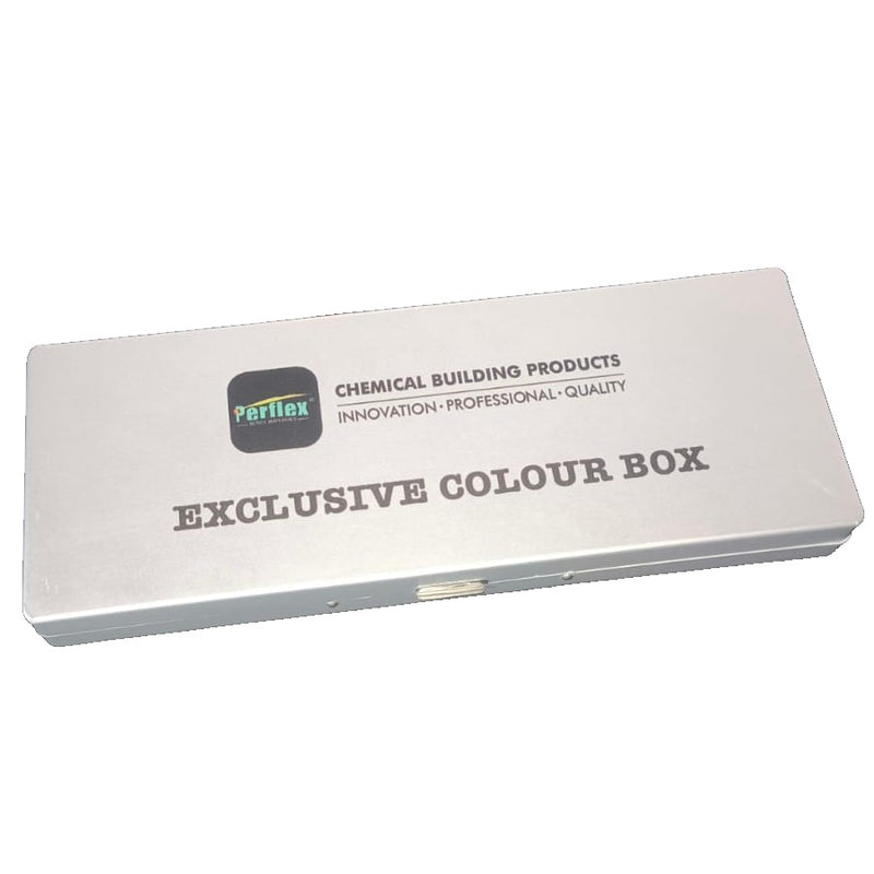 Perflex colour chart (metal box)