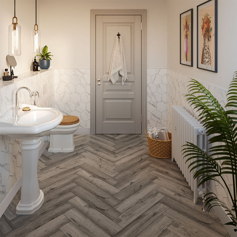 Haldon Antique Oak Herringbone