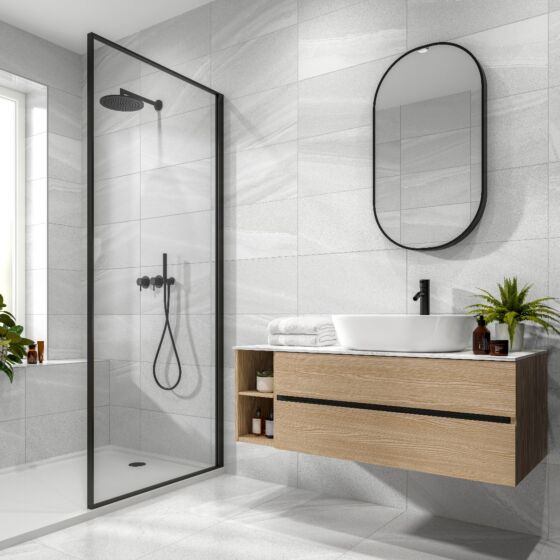 Anderley Light Grey matt porcelain 600x600mm