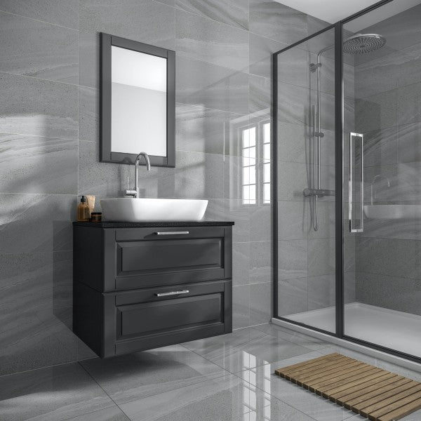 Anderley Dark Grey polished porcelain 300x600mm